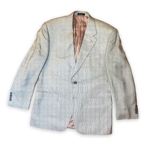 Men’s 2-button sport coat blazer jacket size 40R Lauren by Ralph Lauren 100%